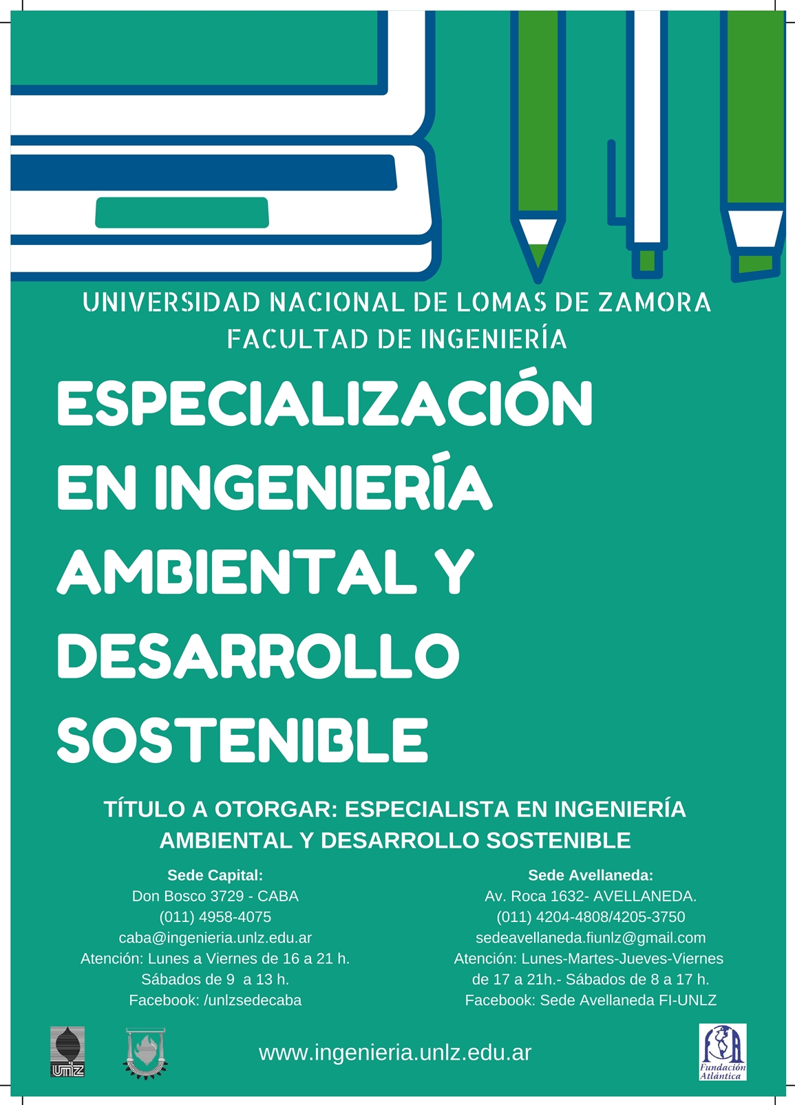 FOLLETO ESPECIALIZACIÓN MEDIO AMBIENTE FOLLETO ESPECIALIZACIÓN MEDIO AMBIENTE